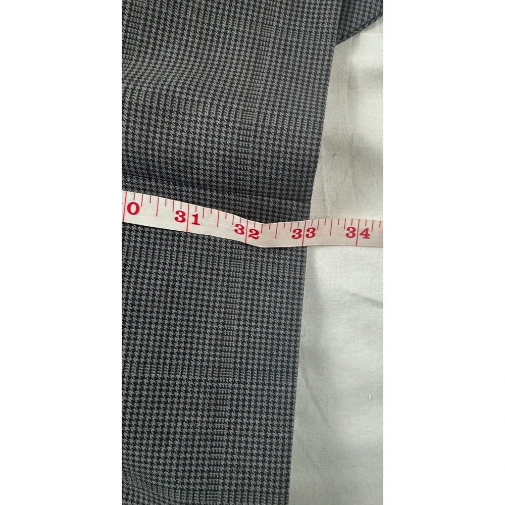 Stafford Men 48L Gray CoolMax Performance Wool Blend Classic Suit Jacket Blazer